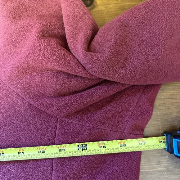 Melanzana Men's XL Wind Pro Fleece Hoodie Red Layer Ski Mountains Gorpcore EUC - Picture 6 of 9